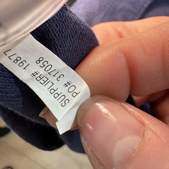 Polo Ralph Lauren Polo Classic Fit Blue Short Sleeve Mens XL Pink Stripe Collar - Picture 8 of 12